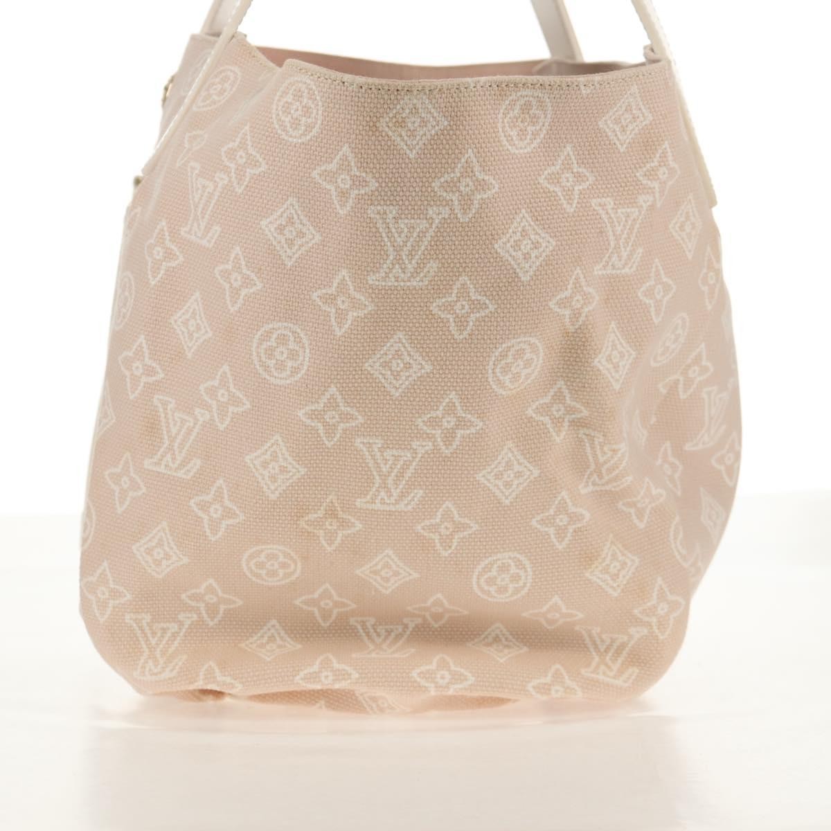 Louis Vuitton Cabas Ipanema Canvas, BEIGE, CANVAS, Tote bag