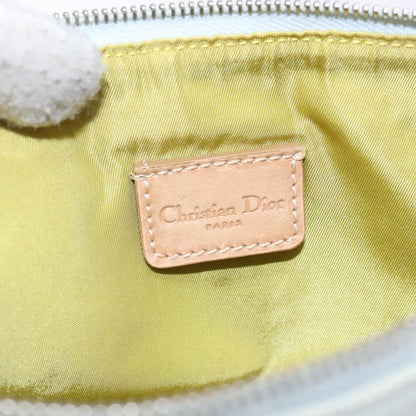 Christian Dior Vintage Saddle Bag Denim, BLUE, DENIM_JEANS, Shoulder bag