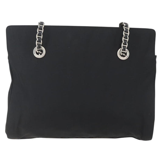 Prada Vintage Shoulder Bag Tessuto, BLACK, NYLON, Shoulder bag