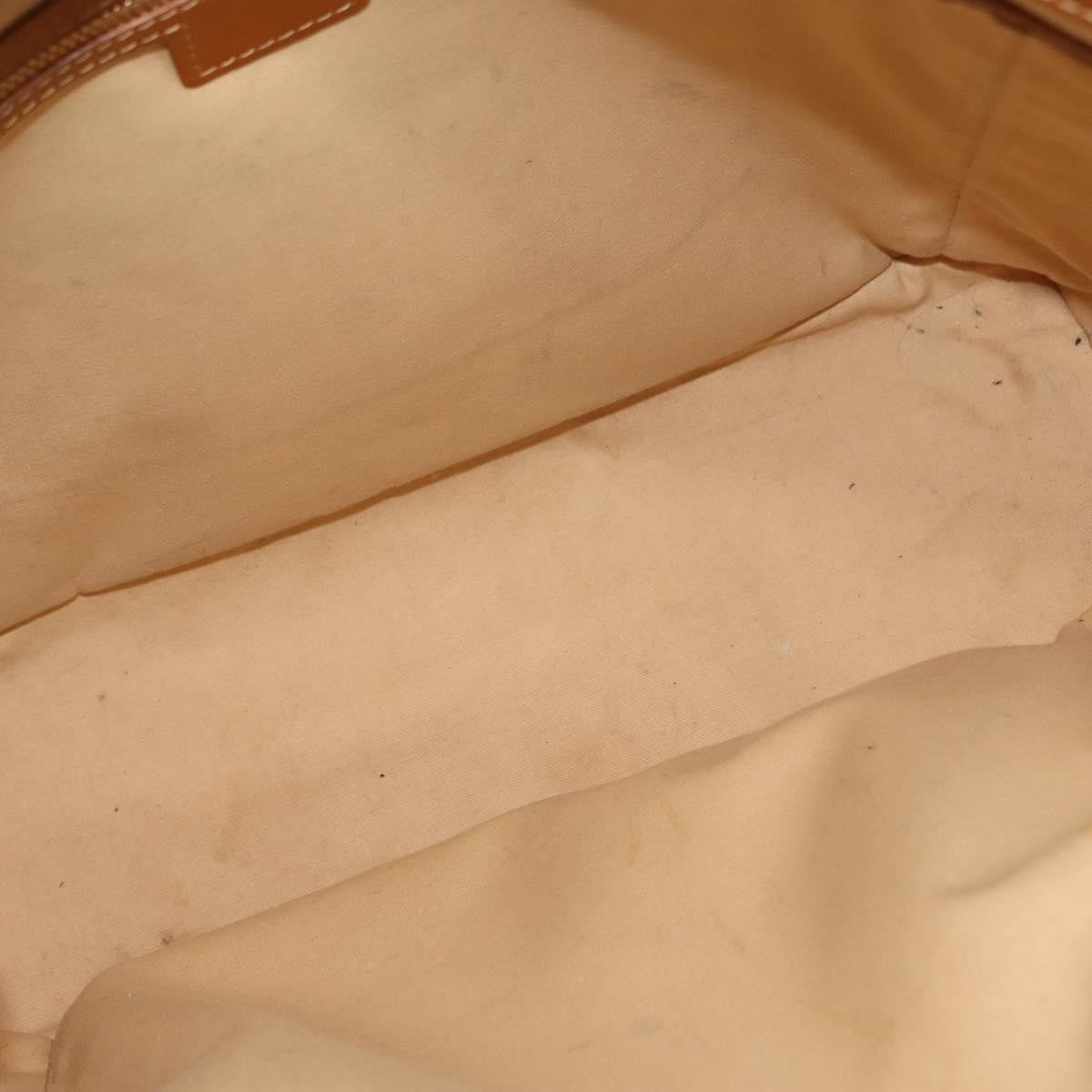 Louis Vuitton Lucille Handbag Mini Lin, BEIGE, CANVAS, Tote bag