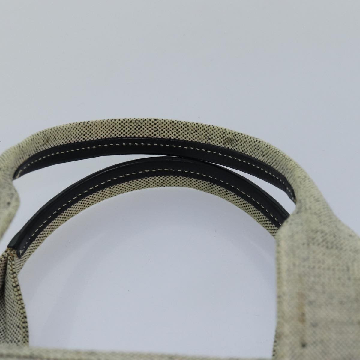 Prada Vintage Handbag Canvas, GRAY, CANVAS, Handbag