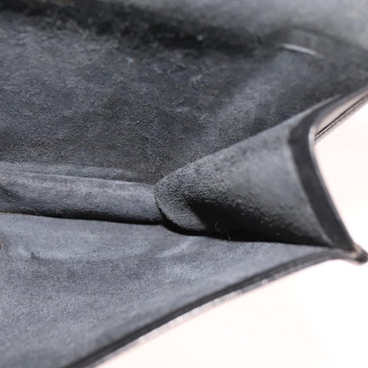 Christian Dior Vintage Shoulder Bag Leather, BLACK, LEATHER, Shoulder bag