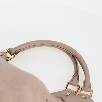 Louis Vuitton XL Hobo Mahina Leather, BEIGE, LEATHER, Tote bag