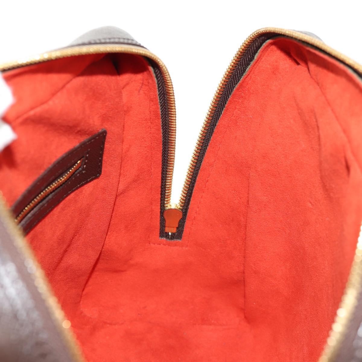 Louis Vuitton Brera Handbag Damier, BROWN, CANVAS, Handbag