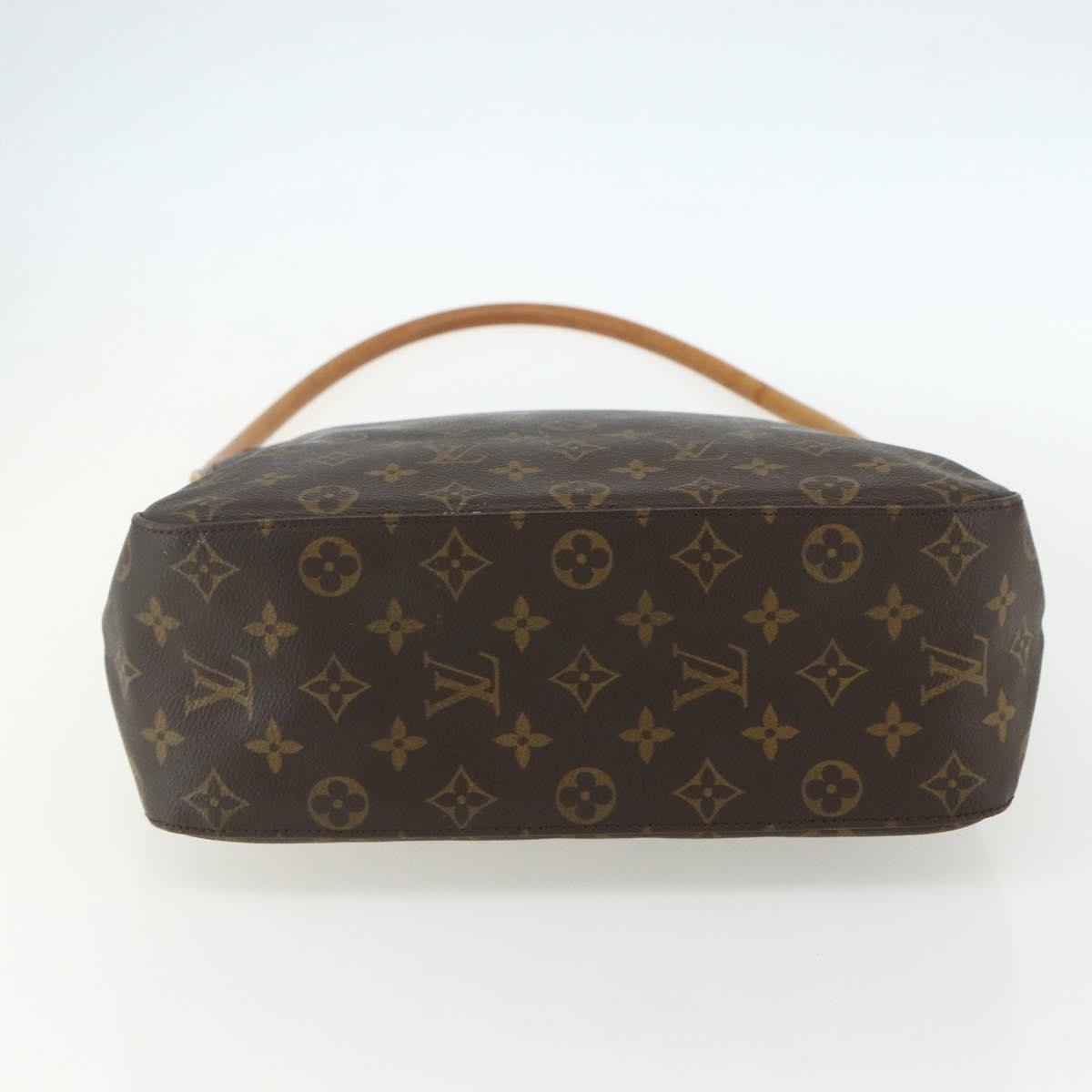 Louis Vuitton Looping Handbag Monogram Canvas, BROWN, CANVAS, Shoulder bag