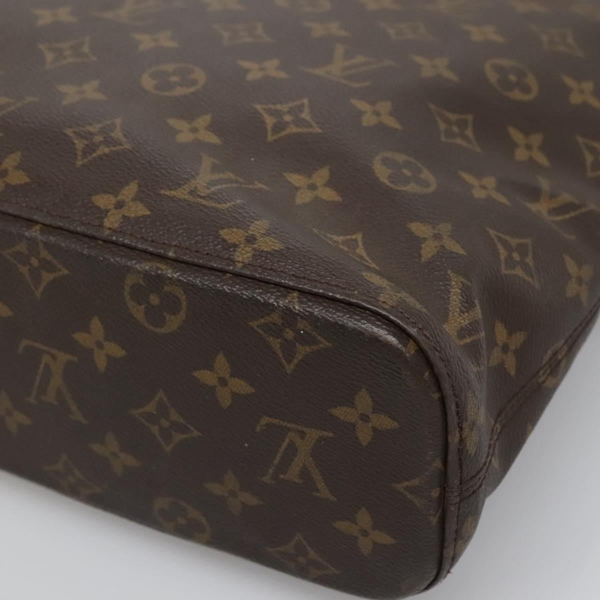Louis Vuitton Luco Handbag Monogram Canvas, BROWN, CANVAS, Handbag