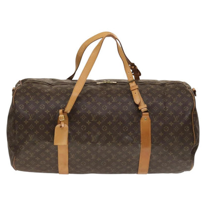 Louis Vuitton Sac Polochon Handbag Monogram Canvas, BROWN, CANVAS, Travel bag