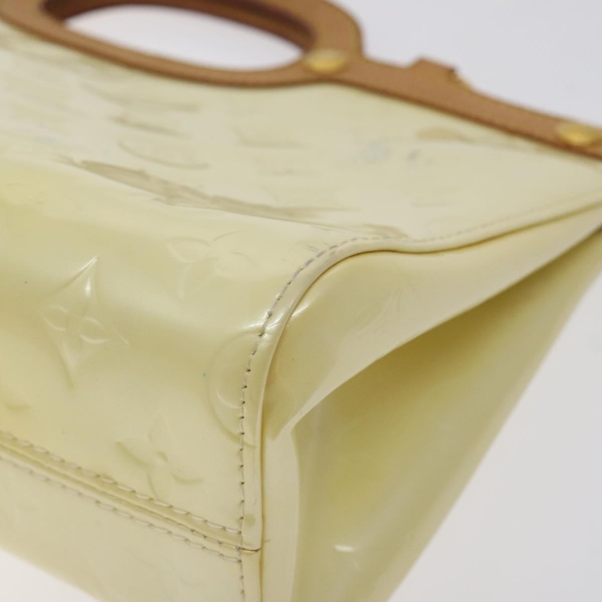 Louis Vuitton Roxbury Drive Handbag Monogram Vernis, BEIGE, PATENT_LEATHER, Handbag