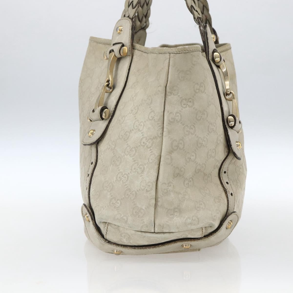 Gucci Pelham Shoulder Bag Leather, BEIGE, LEATHER, Shoulder bag