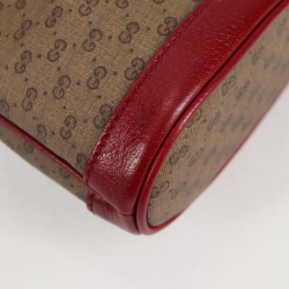 Gucci Doraemon Bucket Bag Printed Mini GG Coated Canvas, BEIGE, PVC, Handbag