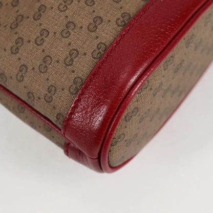 Gucci Doraemon Bucket Bag Printed Mini GG Coated Canvas, BEIGE, PVC, Handbag