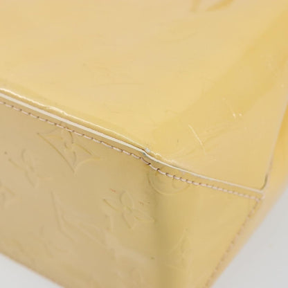Louis Vuitton Reade Handbag Monogram Vernis, YELLOW, PATENT_LEATHER, Handbag