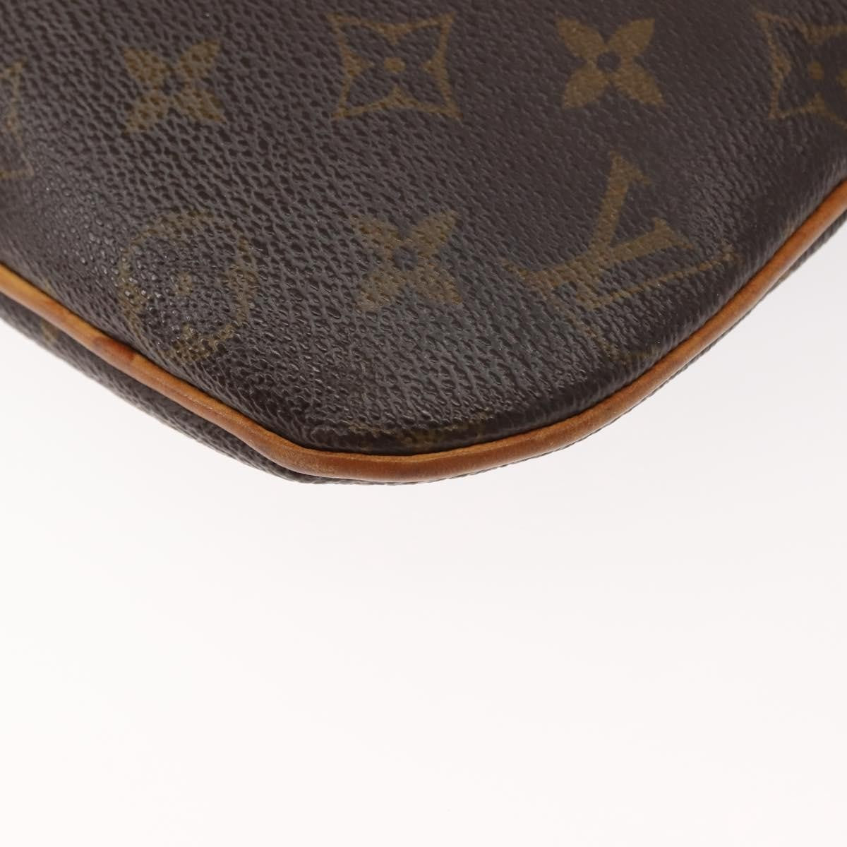 Louis Vuitton Bosphore Pochette Monogram Canvas, BROWN, CANVAS, Shoulder bag