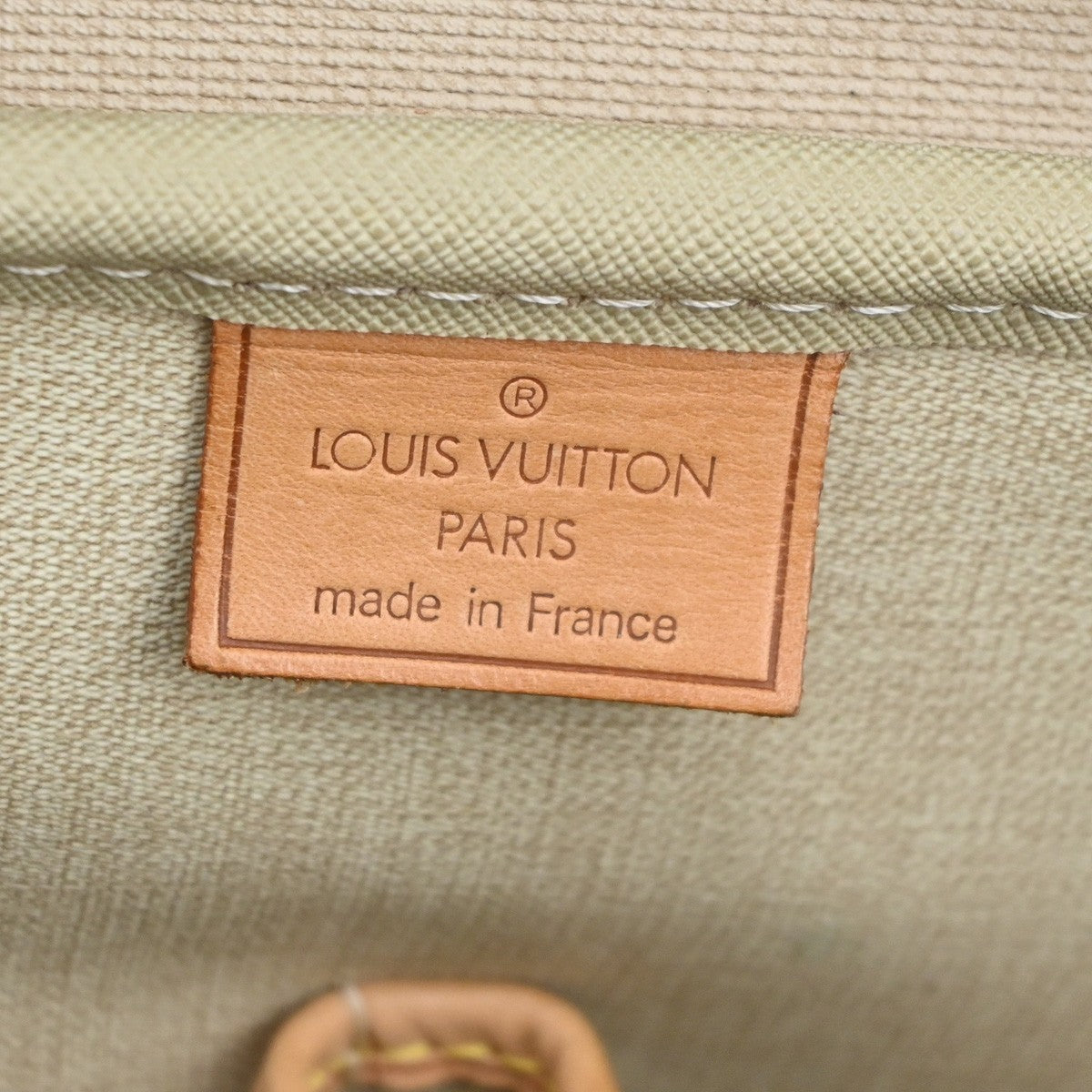 Louis Vuitton Deauville Handbag Monogram Canvas, BROWN, CANVAS, Handbag