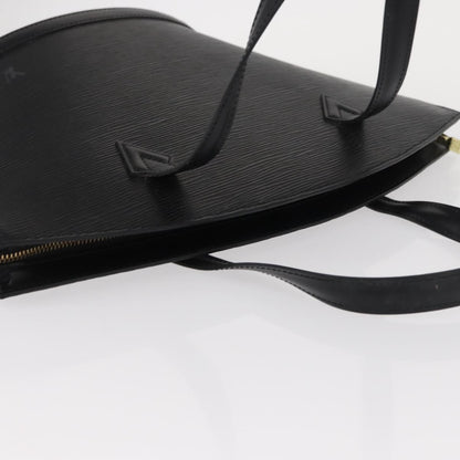 Louis Vuitton Saint Jacques Handbag Epi Leather, BLACK, LEATHER, Handbag