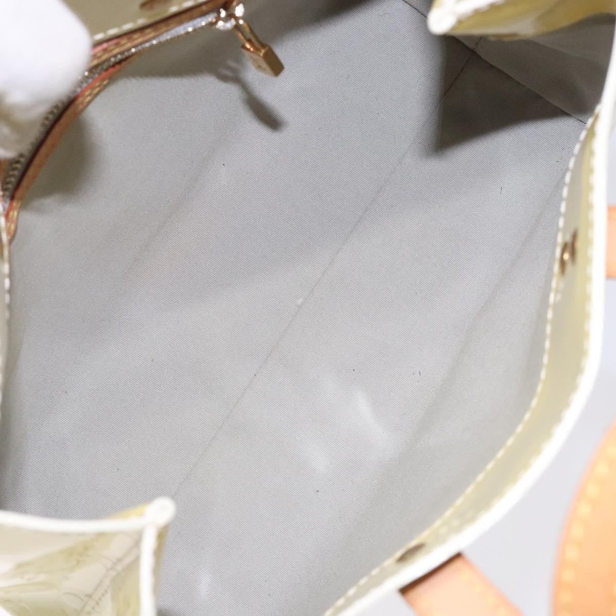 Louis Vuitton Reade Handbag Monogram Vernis, BEIGE, PATENT_LEATHER, Handbag