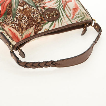 Salvatore Ferragamo Gancini Shoulder Bag Nylon, MULTICOLOUR, NYLON, Shoulder bag