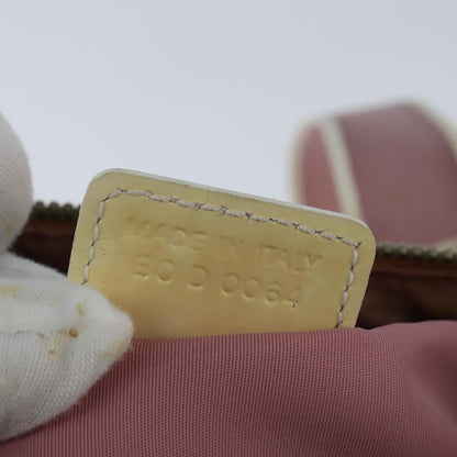 Christian Dior Vintage Trotter Boston Bag Diorissimo Coated Canvas, PINK, PVC, Handbag