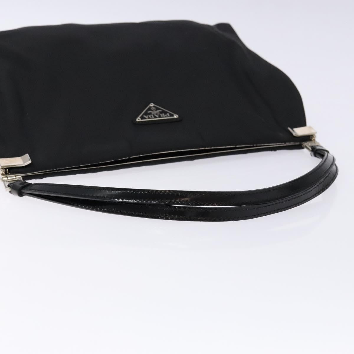 Prada Vintage Shoulder Bag Tessuto, BLACK, NYLON, Shoulder bag