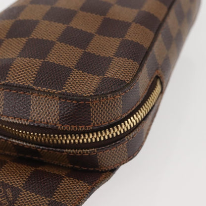 Louis Vuitton Geronimos Waist Bag Damier, BROWN, CANVAS, Shoulder bag