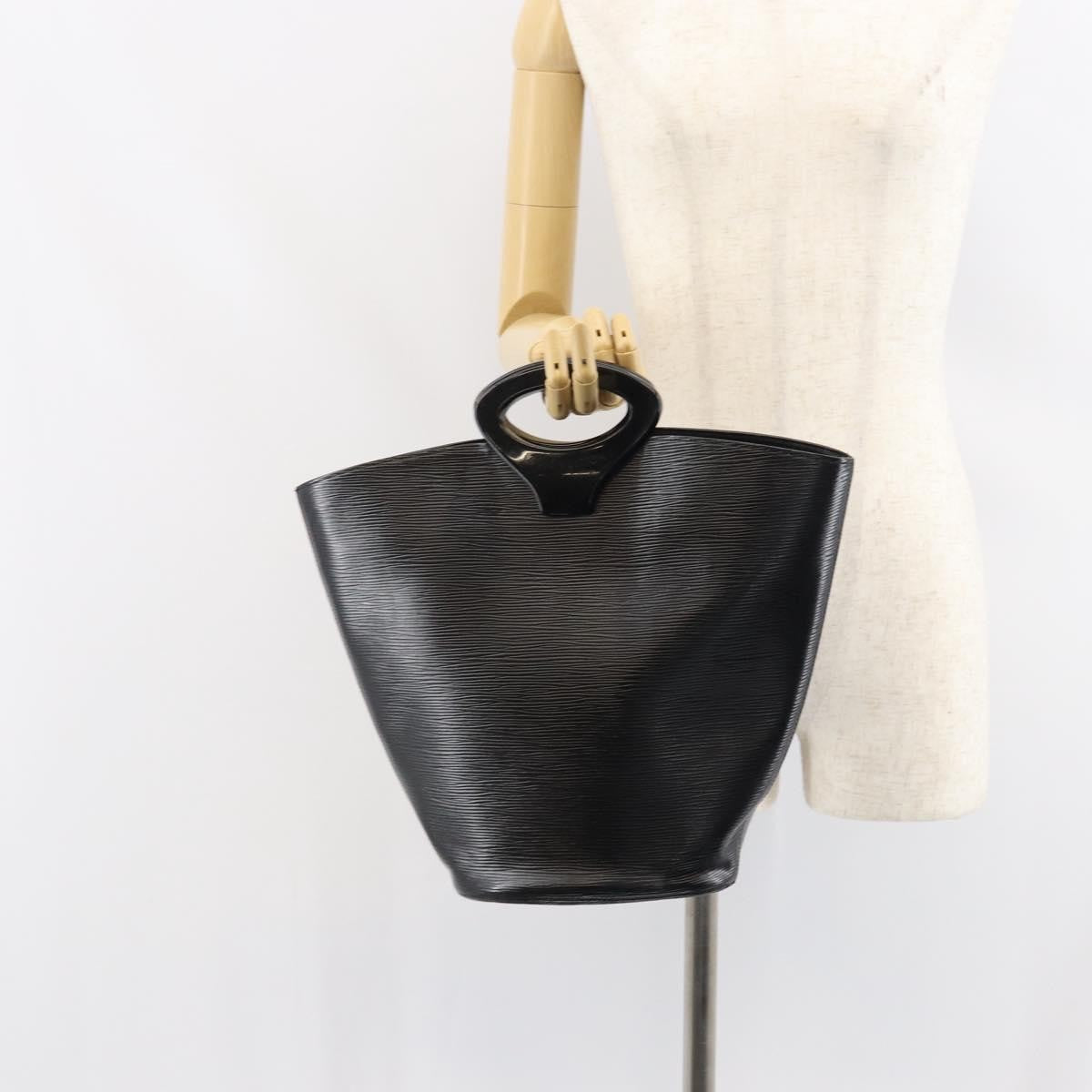 Louis Vuitton Noctambule Handbag Epi Leather, BLACK, LEATHER, Handbag
