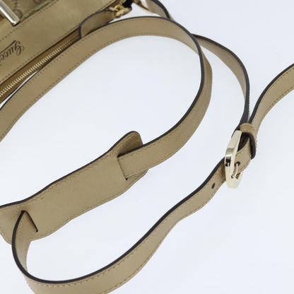 Gucci D Ring Messenger Bag GG Coated Canvas, GOLD, CANVAS, Shoulder bag