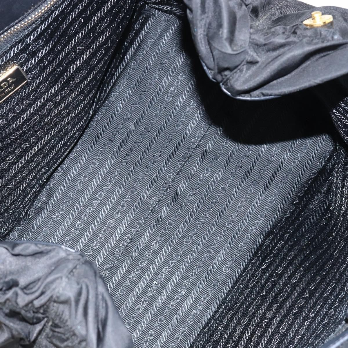 Prada Vintage Handbag Tessuto, BLACK, NYLON, Handbag