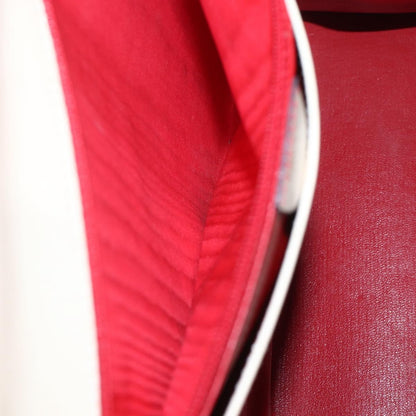 Celine Vintage Logo Top Handle Bag Leather, WHITE, LEATHER, Handbag