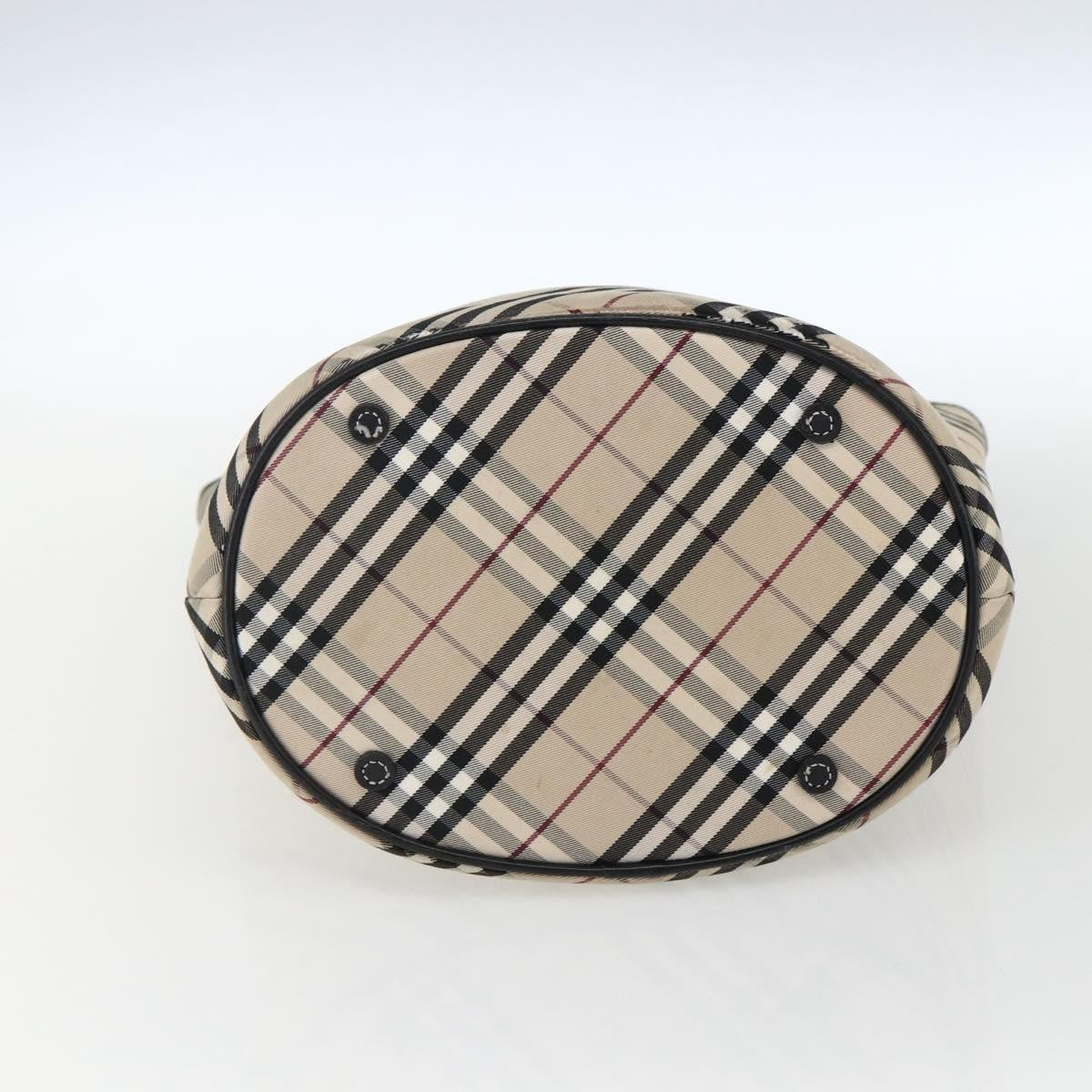 Burberry Nova Check Tote canvas check pattern, BEIGE, CANVAS, Tote bag