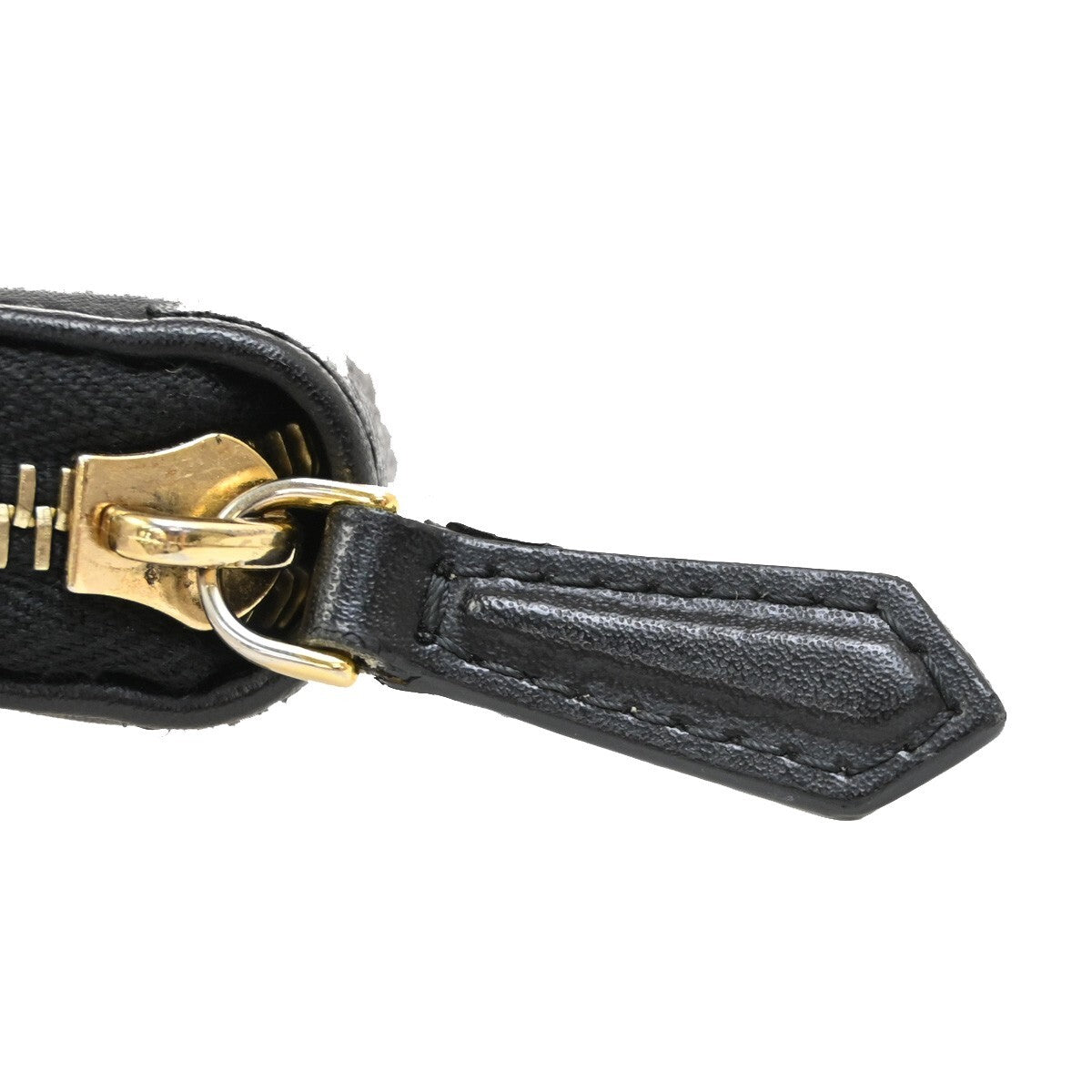 Fendi By The Way Zip Around Wallet Leather, BLACK, LEATHER, Wallets