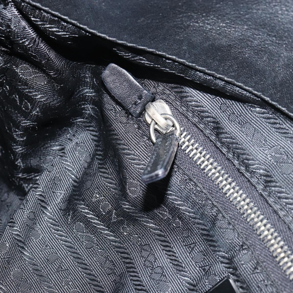 Prada Vintage Shoulder Bag Tessuto, BLACK, NYLON, Shoulder bag