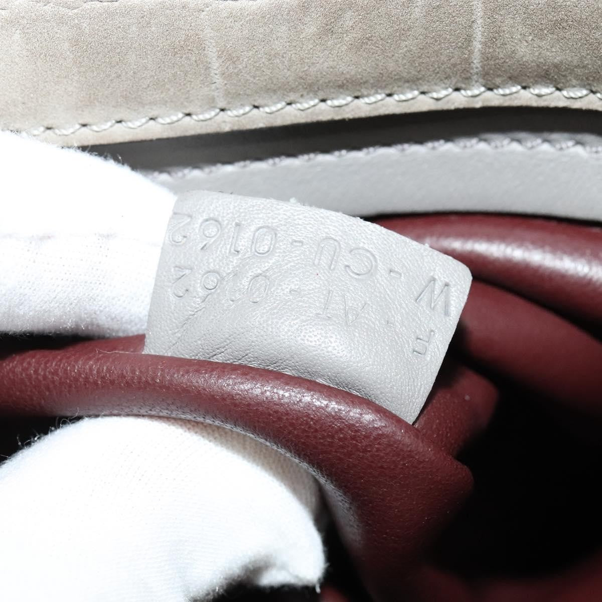 Celine Trapeze Bag Suede, GRAY, SUEDE, Handbag