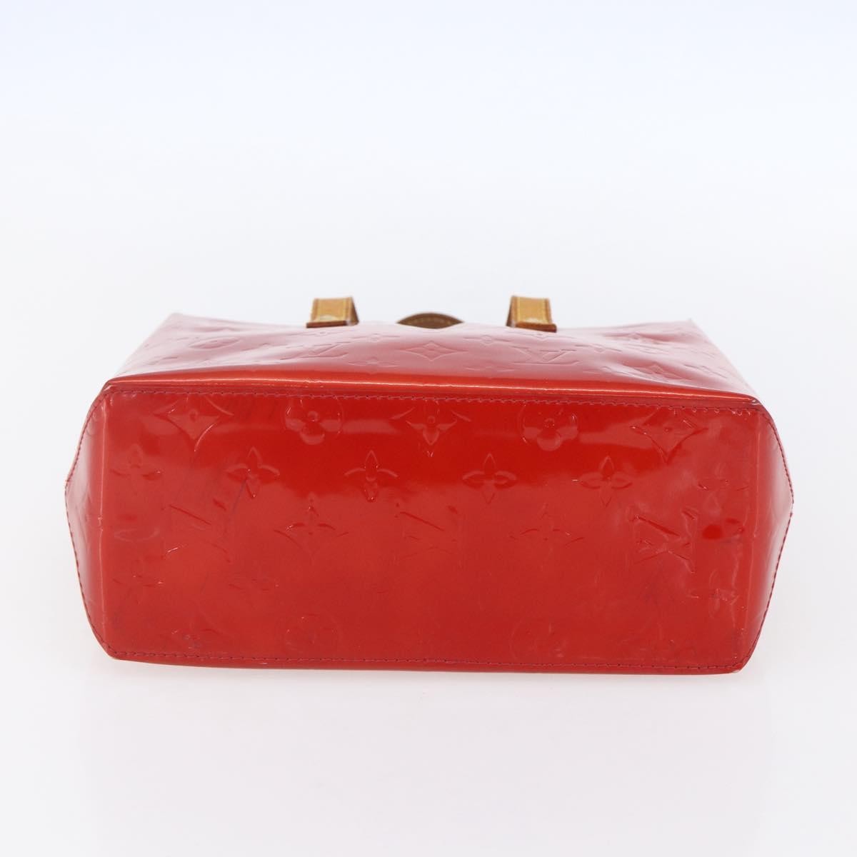Louis Vuitton Reade Handbag Monogram Vernis, RED, PATENT_LEATHER, Handbag
