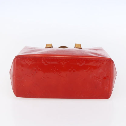 Louis Vuitton Reade Handbag Monogram Vernis, RED, PATENT_LEATHER, Handbag