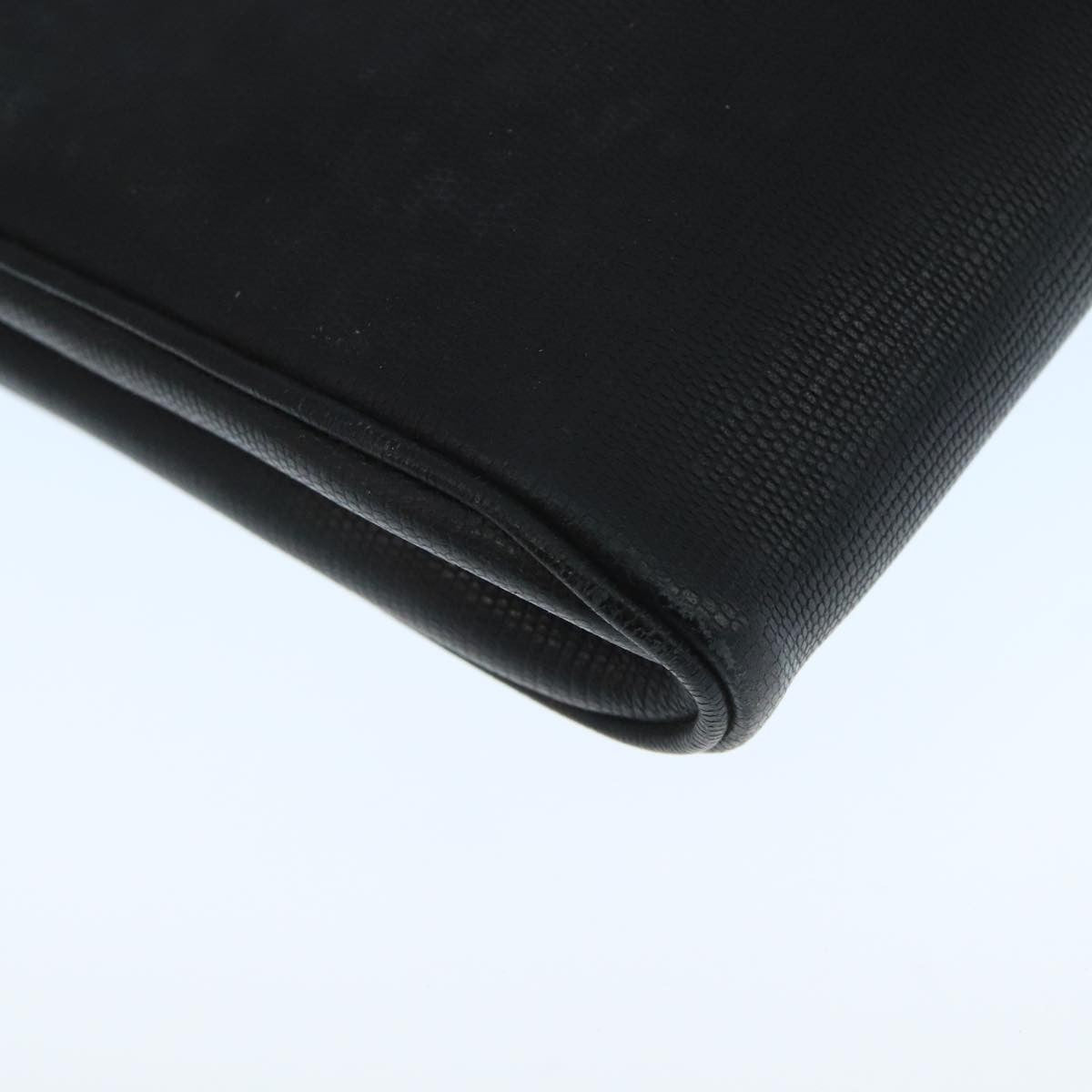 Celine Vintage Circle Logo Crossbody Bag Leather, BLACK, LEATHER, Crossbody bag