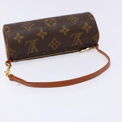 Louis Vuitton Papillon Pochette Monogram Canvas, BROWN, CANVAS, Handbag