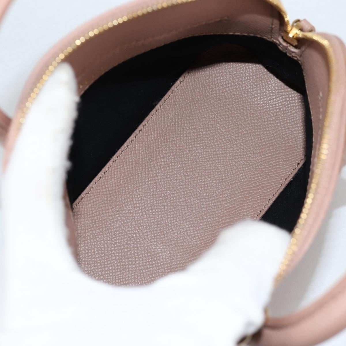 Balenciaga Logo Ville Bag Leather, PINK, LEATHER, Handbag