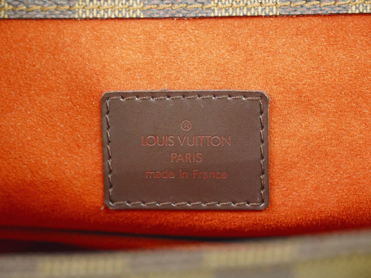 Louis Vuitton Parioli Handbag Damier, BROWN, CANVAS, Tote bag