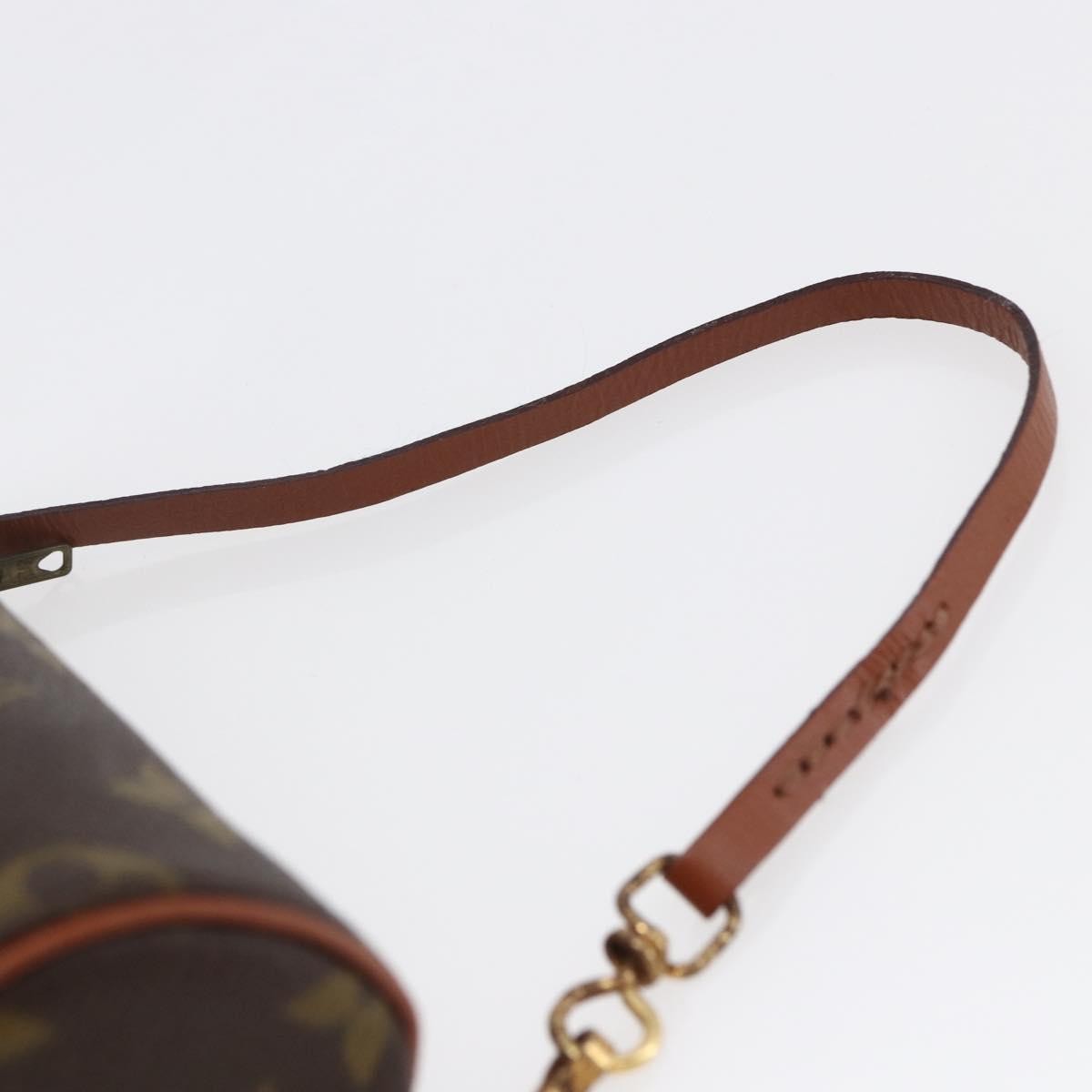 Louis Vuitton Papillon Pochette Monogram Canvas, BROWN, CANVAS, Handbag