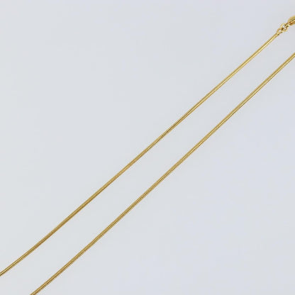 Christian Dior D logo Pendant Necklace Metal, GOLD, METAL, Necklace