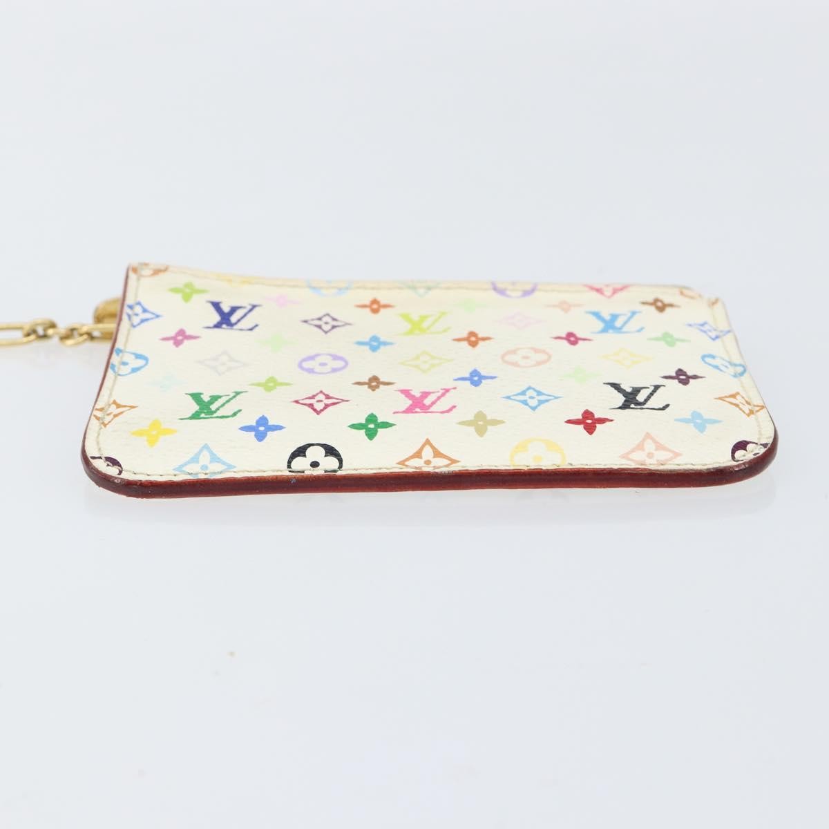 Louis Vuitton Pochette Cles Key Pouch Reverse Monogram Giant, MULTICOLOUR, CANVAS, Clutche & pouche