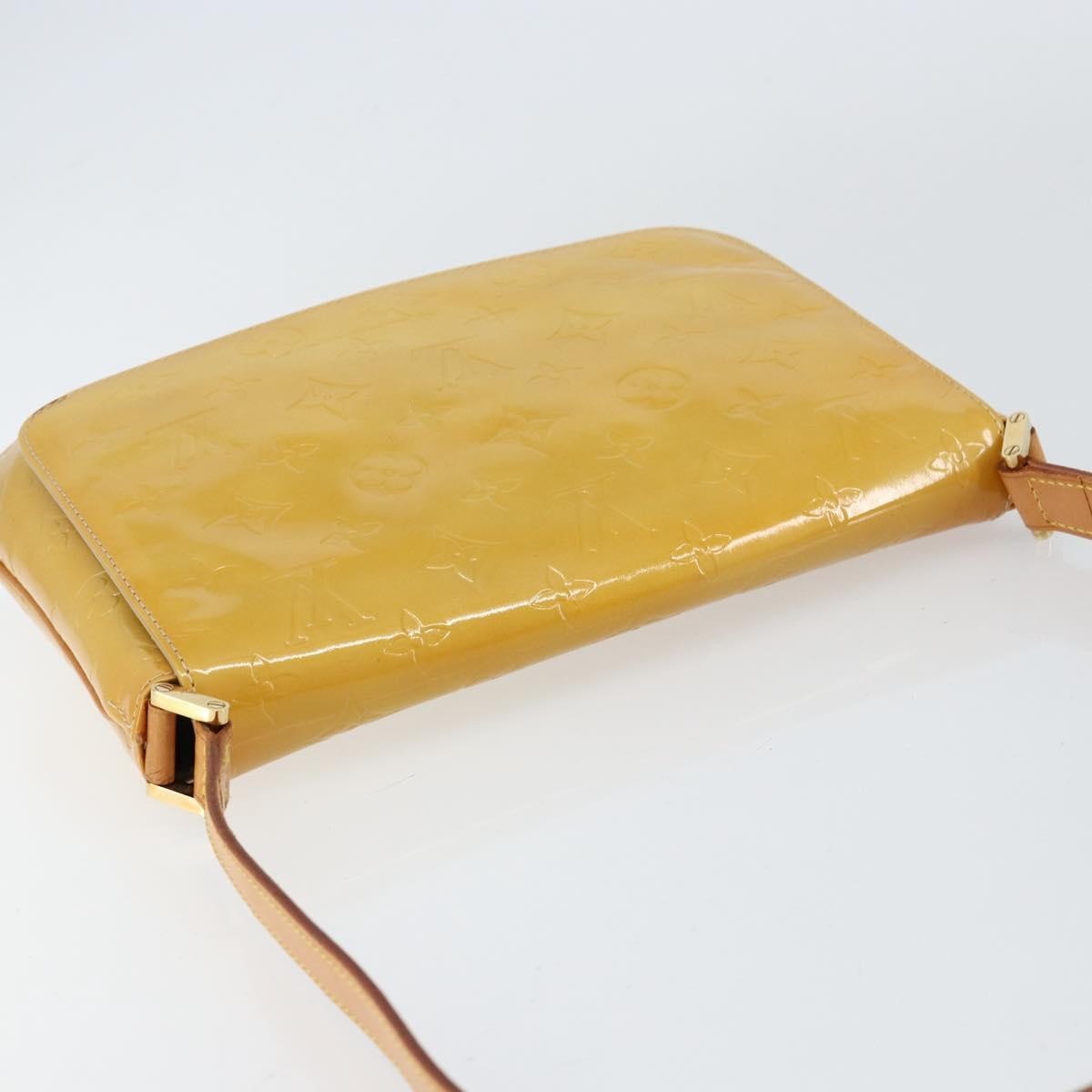 Louis Vuitton Thompson Street Handbag Monogram Vernis, BEIGE, PATENT_LEATHER, Shoulder bag