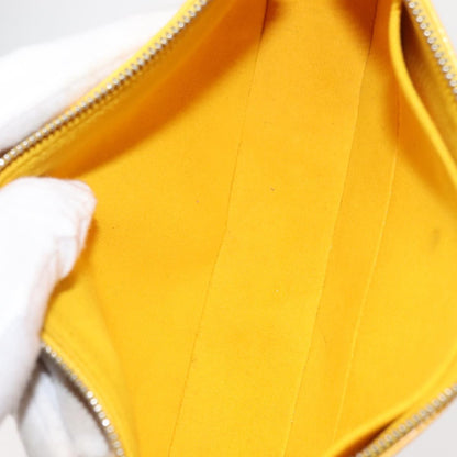 Louis Vuitton Pochette Accessoires NM Epi Leather, YELLOW, LEATHER, Clutche & pouche
