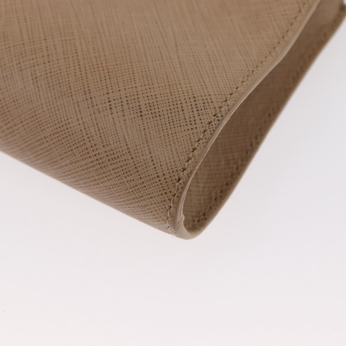 Salvatore Ferragamo Gancini Shoulder Bag Leather, BEIGE, LEATHER, Shoulder bag