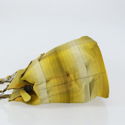 Salvatore Ferragamo Vala tote Canvas, YELLOW, CANVAS, Tote bag