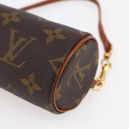 Louis Vuitton Papillon Pochette Monogram Canvas, BROWN, CANVAS, Handbag