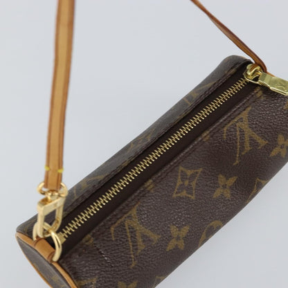 Louis Vuitton Papillon Pochette Monogram Canvas, BROWN, CANVAS, Handbag