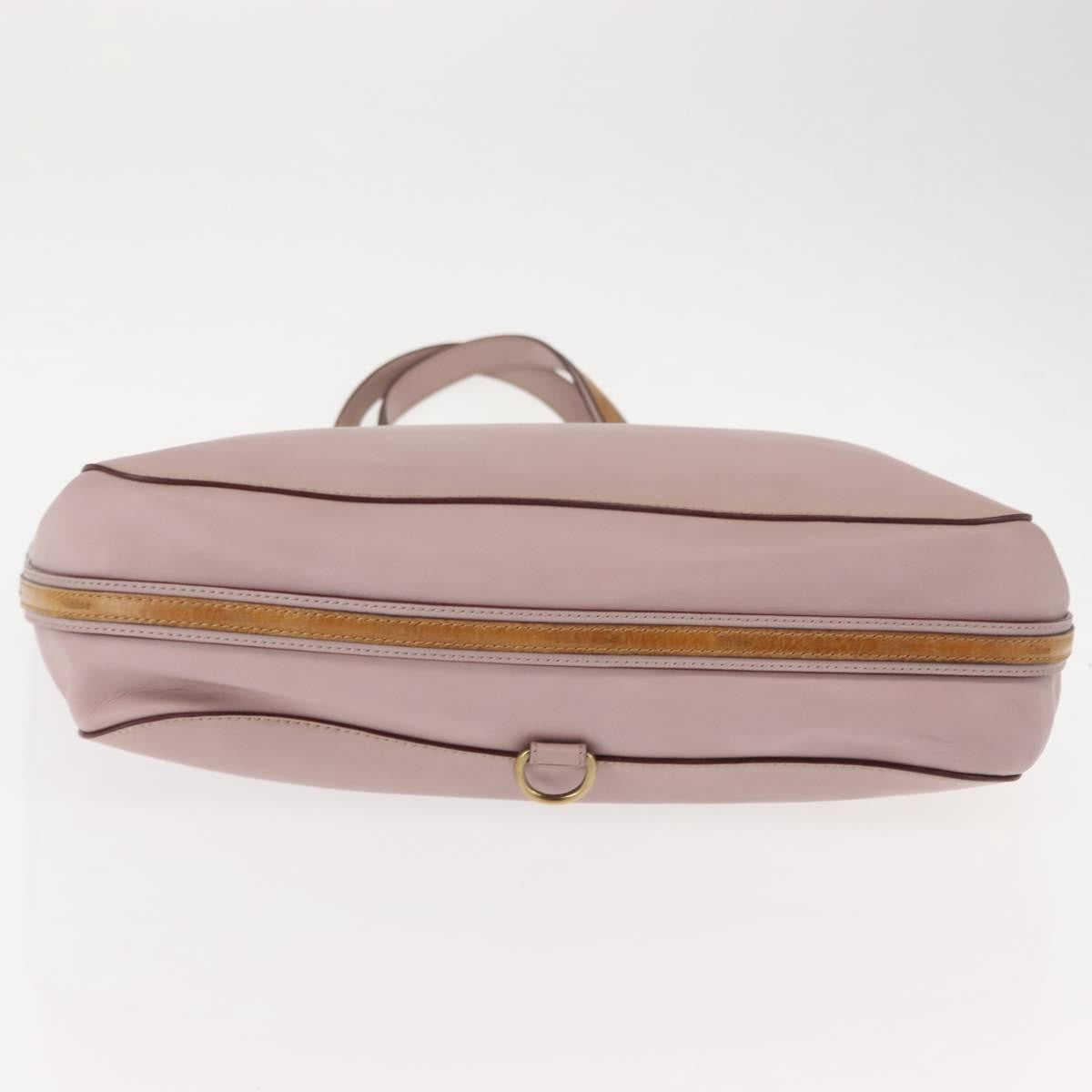 Chloe Vintage Tote bag Leather, PINK, LEATHER, Tote bag