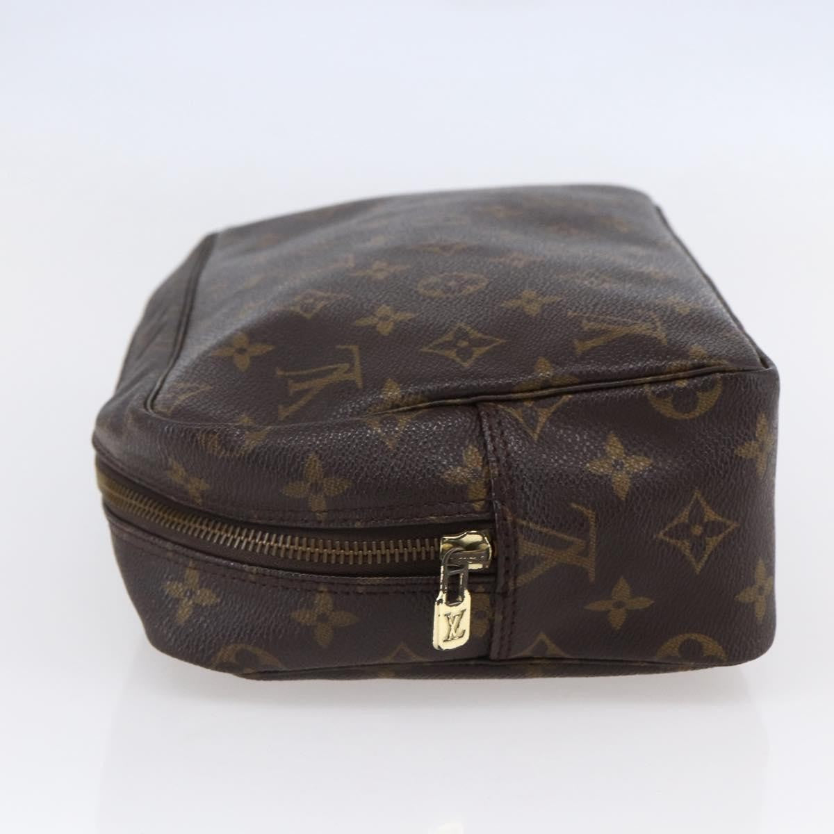 Louis Vuitton Trousse Toilette Monogram Canvas, BROWN, CANVAS, Clutche & pouche