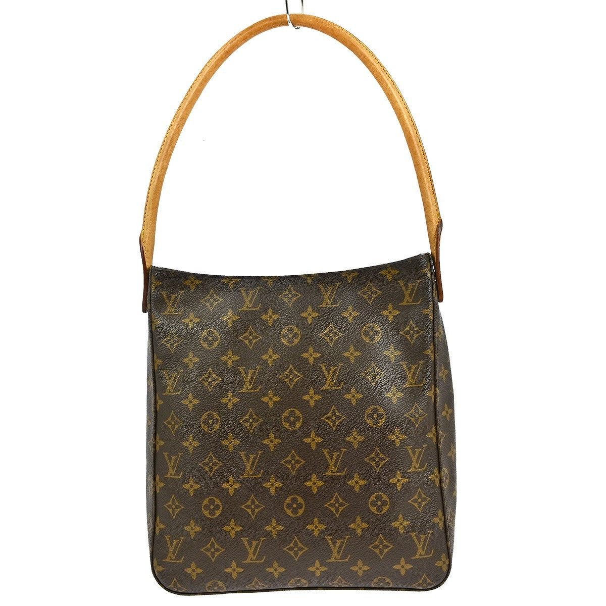 Louis Vuitton Looping Handbag Monogram Canvas, BROWN, CANVAS, Shoulder bag